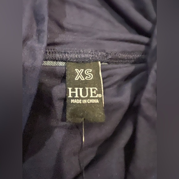 HUE Womens Ultra Soft Denim Maternity Skimmer Leggings Size XS - $50 - NWT - Picture 4 of 6